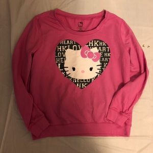Pink Hello Kitty sweatshirt